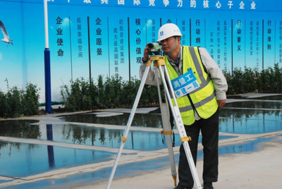 中建一局城市副中心項(xiàng)目 暖人心與拼技能，工程測(cè)量一個(gè)都不能少！
